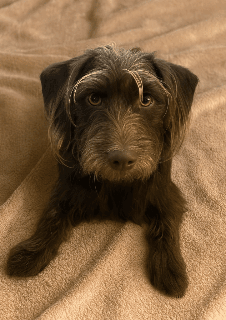 Brown Labradoodle Dusty